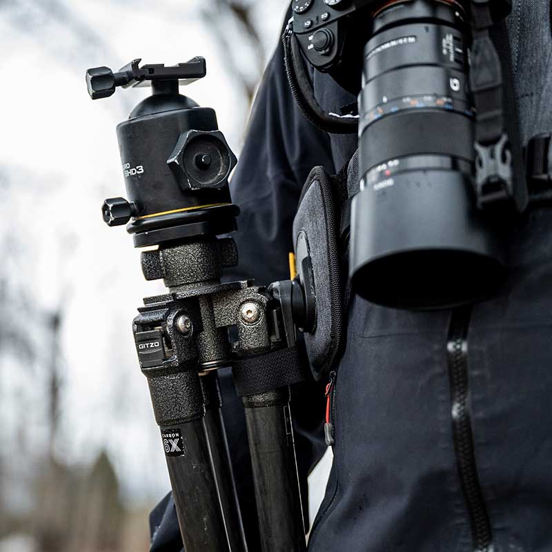 CCS G3 Gris Wanderer Seitenholster - Fernglas Hardware