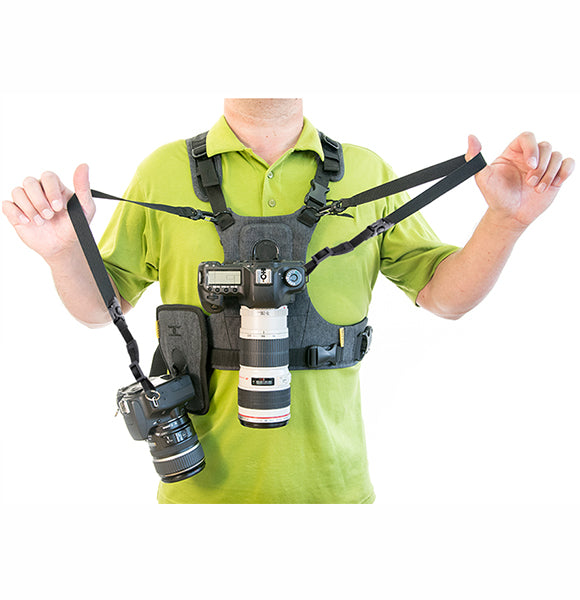 Harnais CCS G3 Gris pour 2 caméras