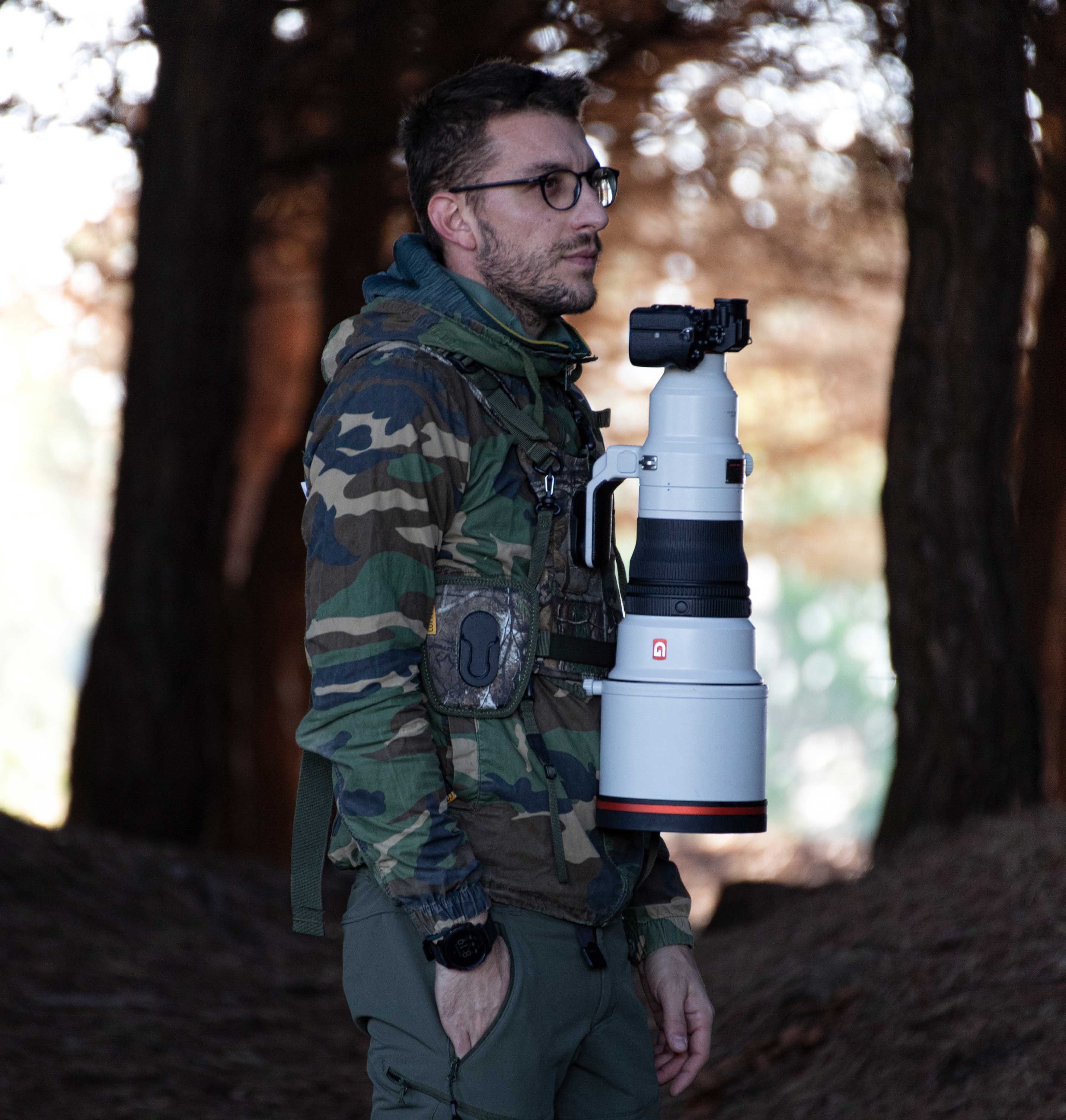 CCS G3 GREY Binoculars & Camera Harness