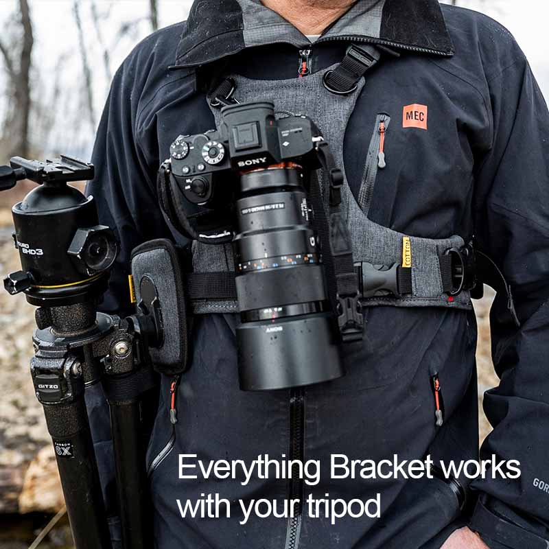 CCS G3 GREY Binoculars & Camera Harness