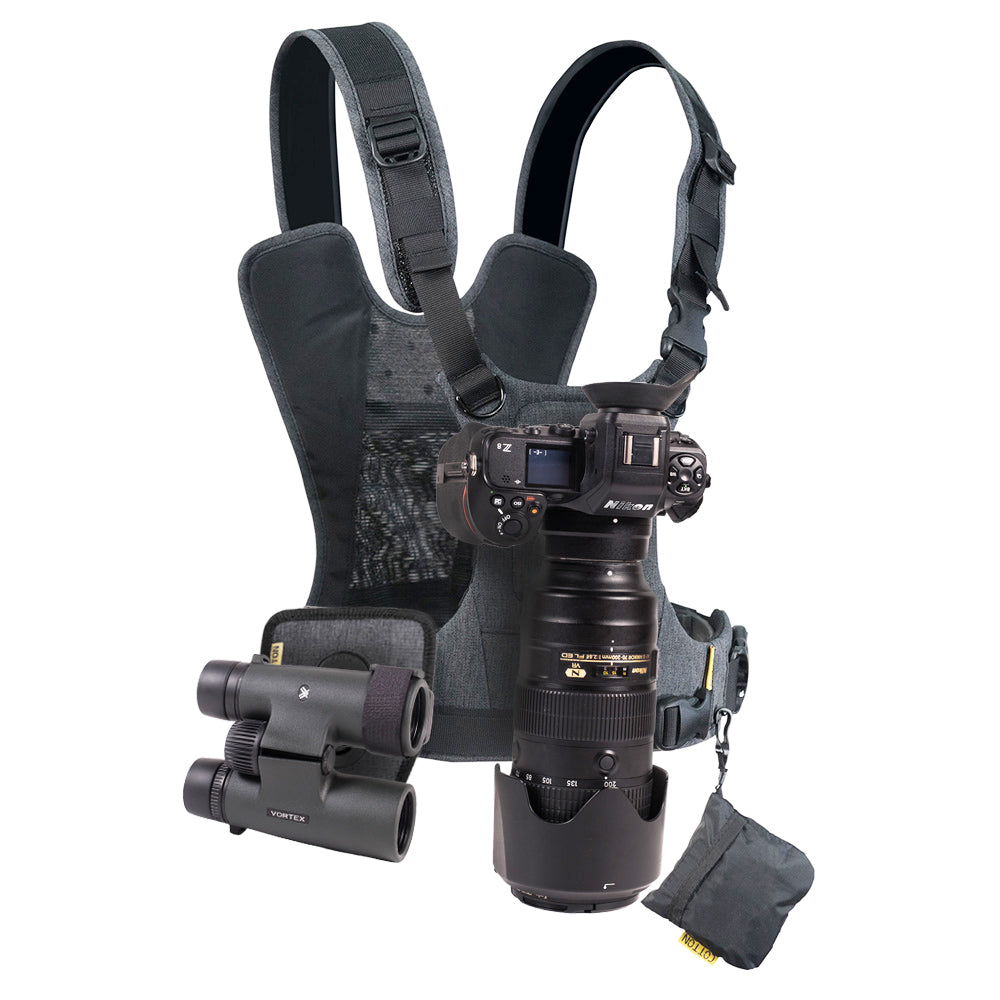 CCS G3 GRAUER Fernglas- und Kameragurt