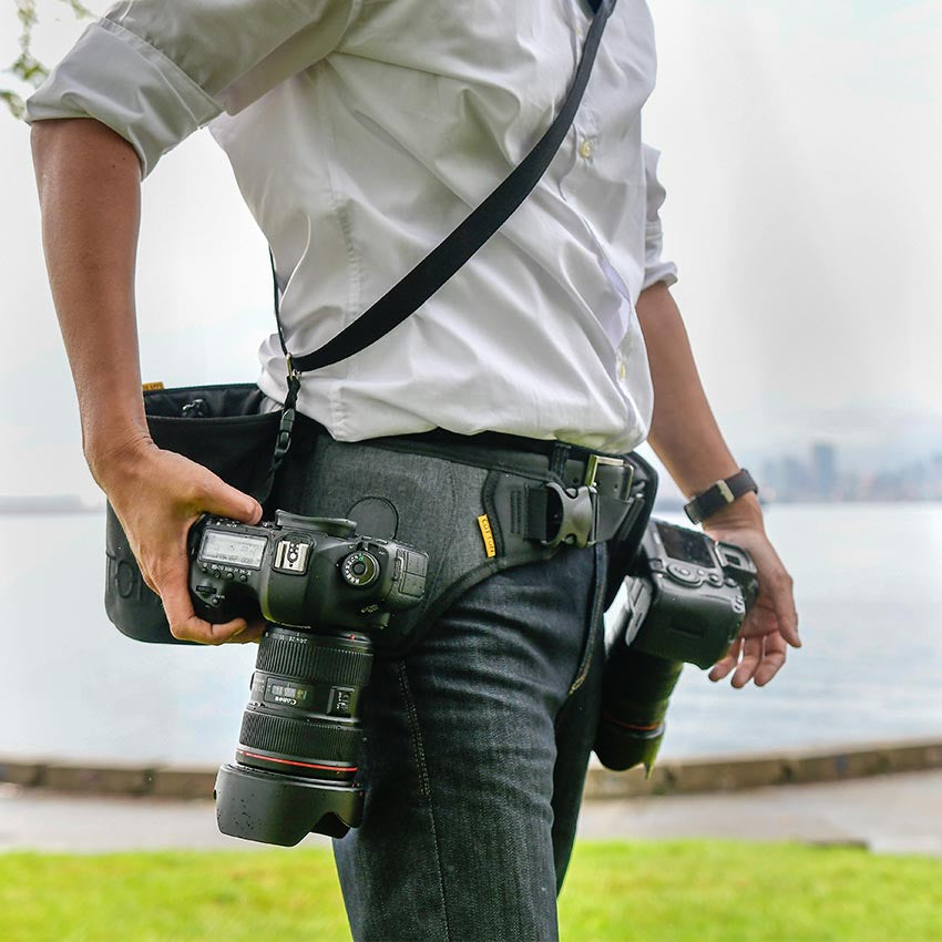 SlingBelt Carrying System for 2 cameras