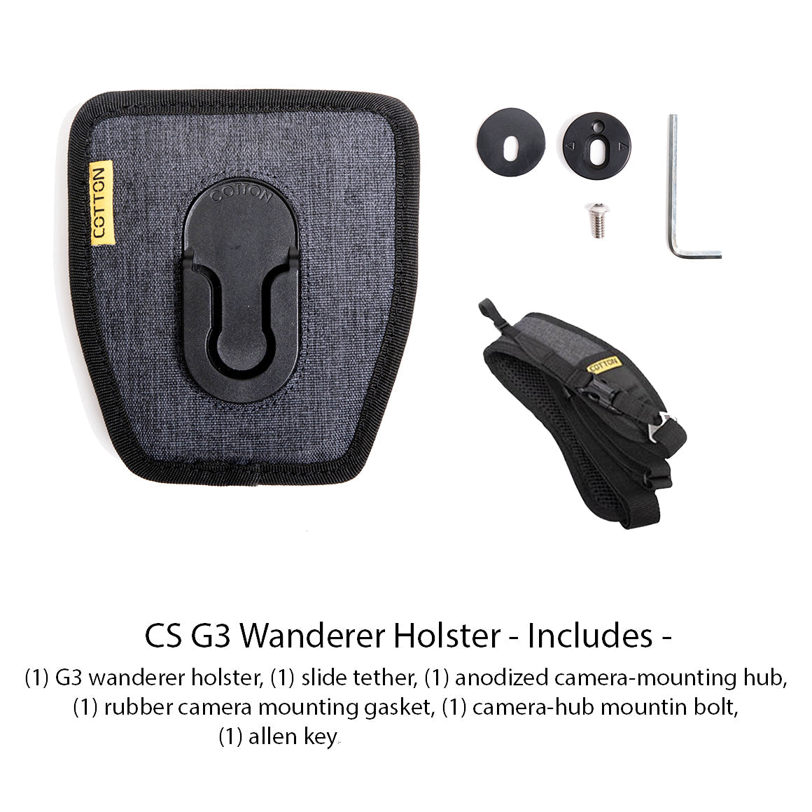 CCS G3 Gris Wanderer Seitenholster