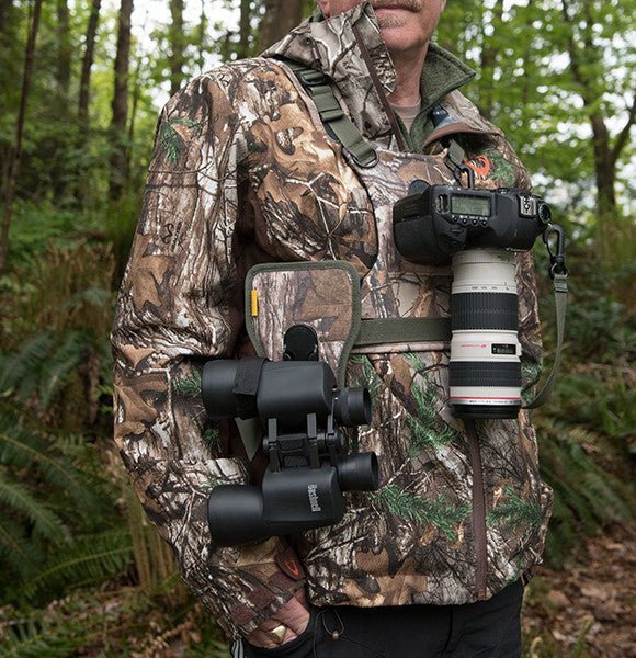 Katoenen Drager REALTREE Camo Camera & Verrekijker Camera Harnas