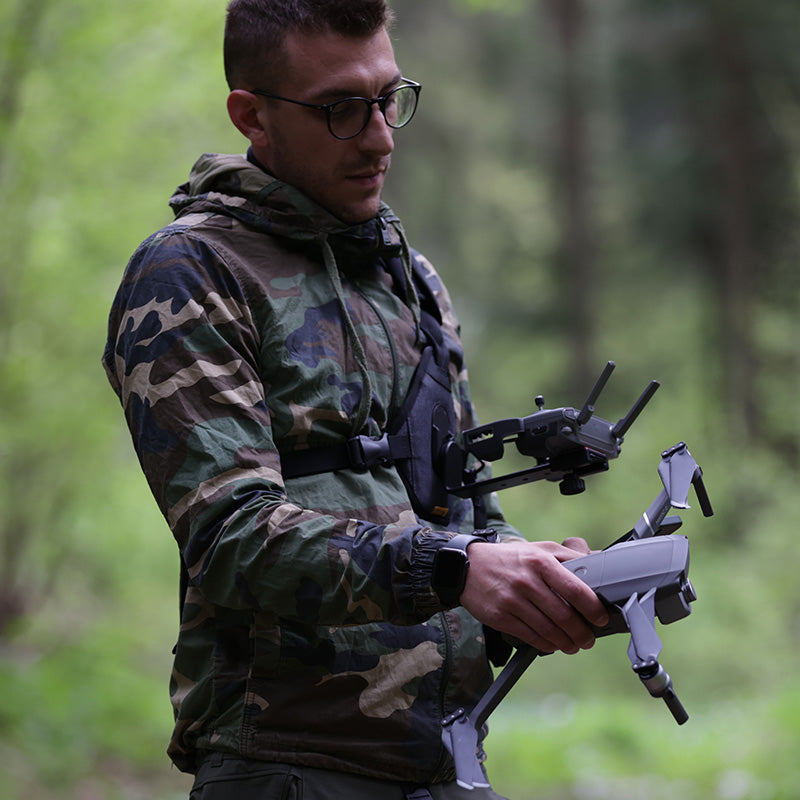 Grijze Skout G2 - Voor Drone - Harnas in Slingerstijl - 499GRIJS